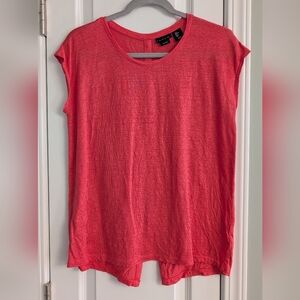 Tahari Coral Short Sleeve Top